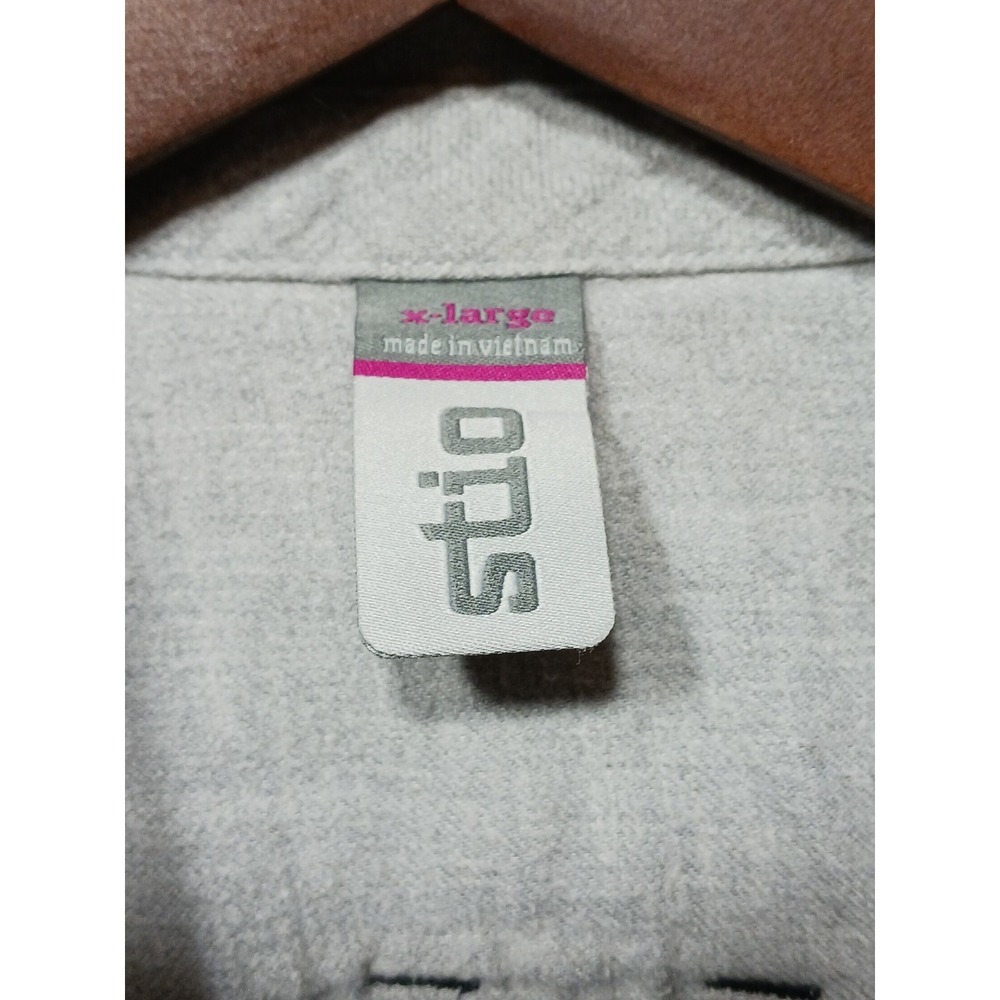 Stio Womens Striped Long Sleeve Button Up Shirt XL Cotton - Picture 4 of 7